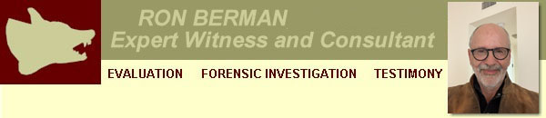 Dog Bite and Cat Bite Litigation Consultant and Expert Witness